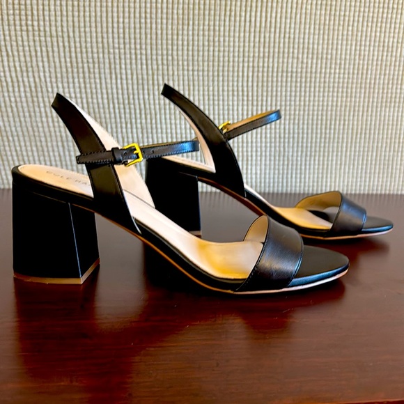 EUC! Cole Haan Josie Block Heel Sandals - Picture 2 of 16